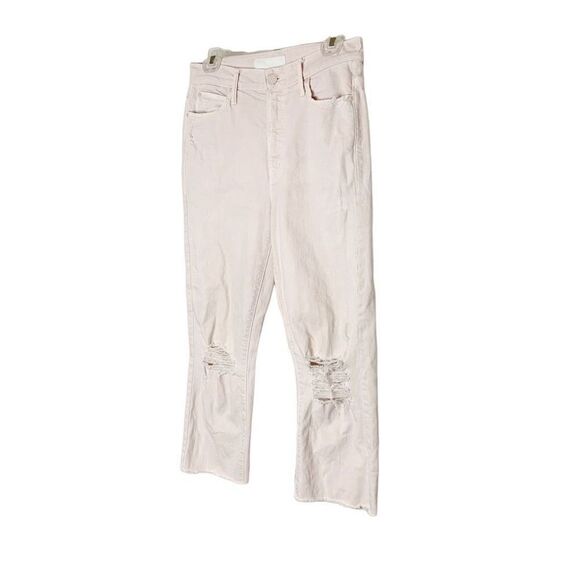 Mother Superior Denim High Waisted Rascal Ankle Soft Pink/blush Women’s Size 27 - Picture 4 of 15